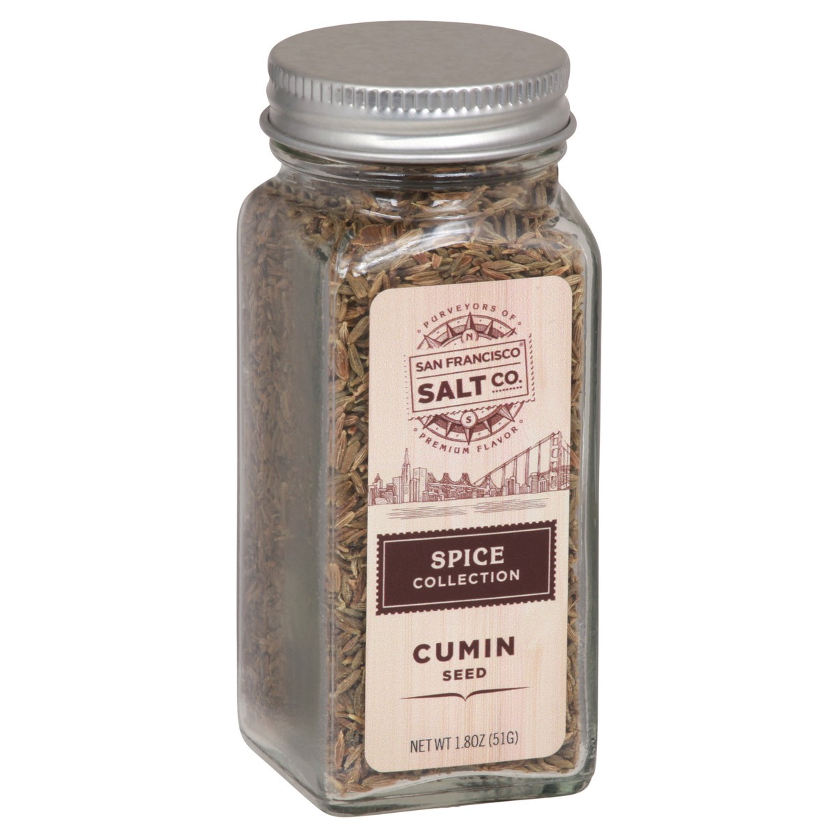 slide 11 of 12, San Francisco Salt Co. Spice Collection Cumin Seed 1.8 oz, 1.8 oz