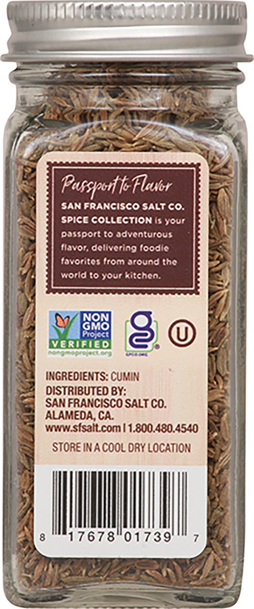 slide 12 of 12, San Francisco Salt Co. Spice Collection Cumin Seed 1.8 oz, 1.8 oz