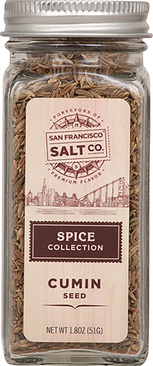 slide 9 of 12, San Francisco Salt Co. Spice Collection Cumin Seed 1.8 oz, 1.8 oz