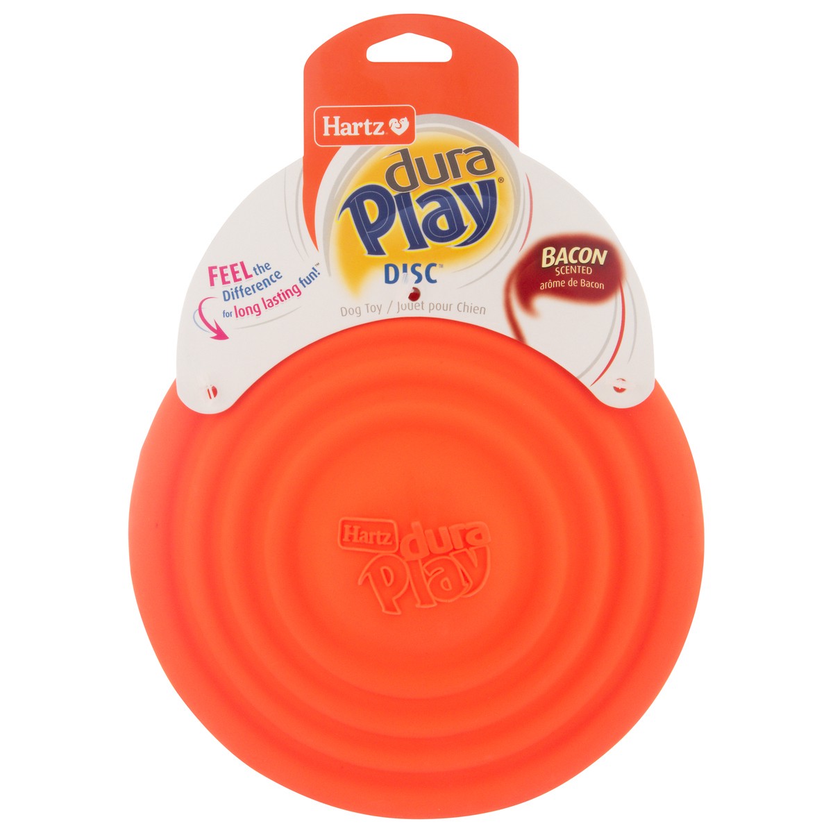 slide 4 of 11, Hartz Dura Play Disc Bacon Scented Dog Toy 1 ea, 1 ct