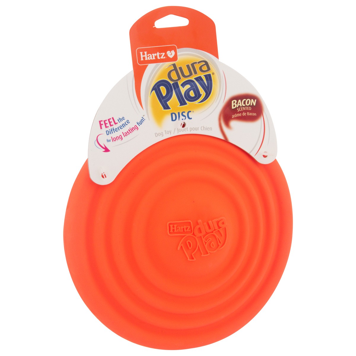slide 5 of 11, Hartz Dura Play Disc Bacon Scented Dog Toy 1 ea, 1 ct