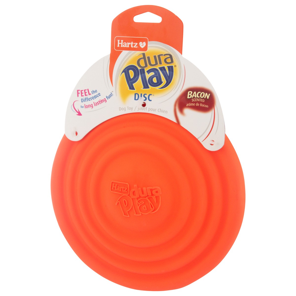 slide 10 of 11, Hartz Dura Play Disc Bacon Scented Dog Toy 1 ea, 1 ct