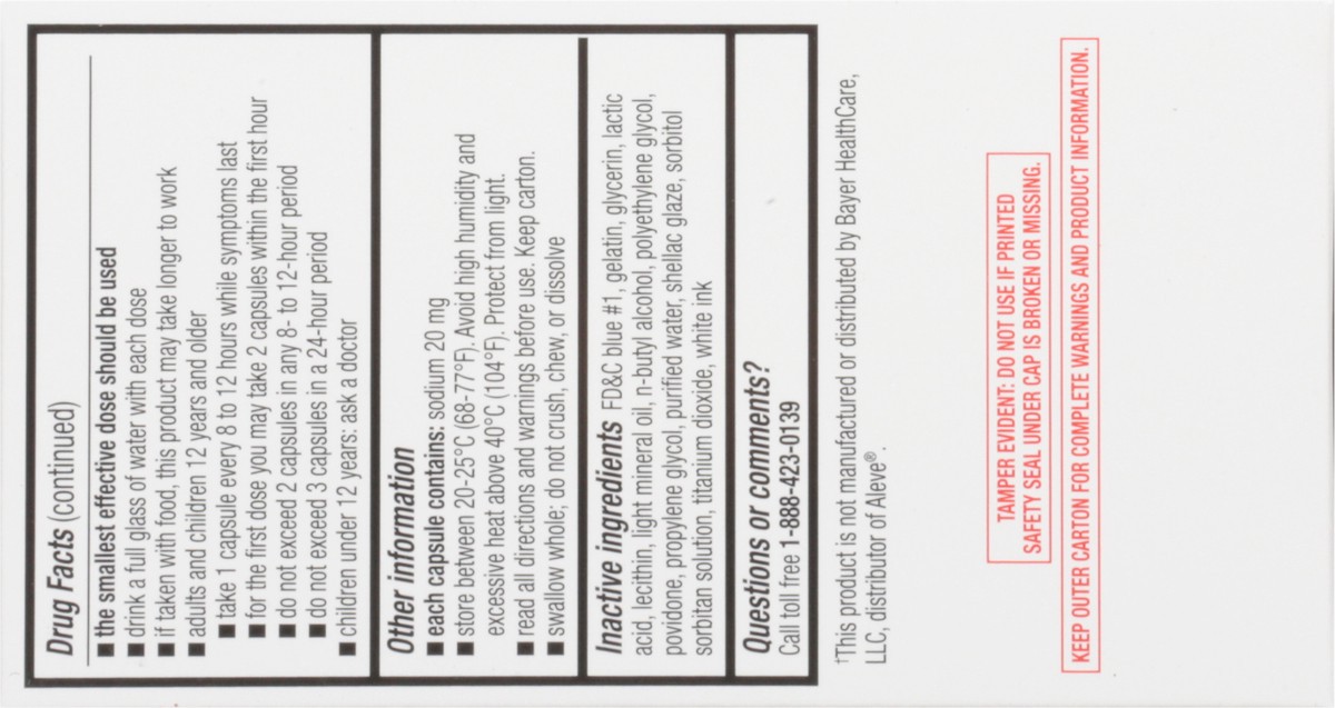 slide 4 of 13, TopCare Naproxen Sodium Liquid Gels, 80 ct