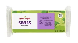 Giant Eagle Swiss Cheese
