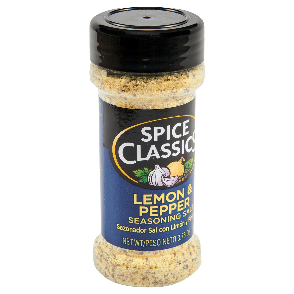 slide 8 of 9, Spice Classics Lemon & Pepper Seasoning Salt, 3.75 oz, 3.75 oz