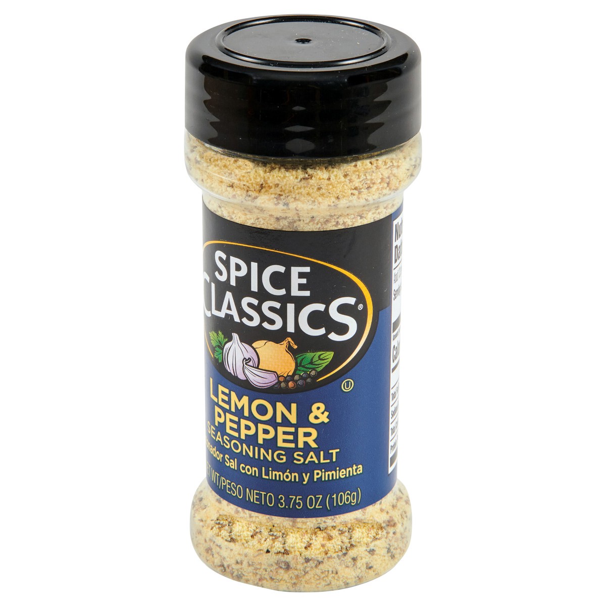 slide 7 of 9, Spice Classics Lemon & Pepper Seasoning Salt, 3.75 oz, 3.75 oz