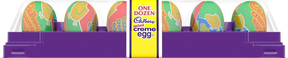 slide 5 of 5, Cadbury Creme Eggs Mini Easter Candy, 12 ct; 3.8 oz