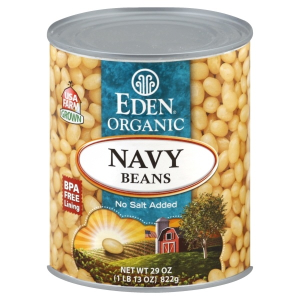 slide 1 of 1, Eden Foods Navy Beans 29 oz, 29 oz