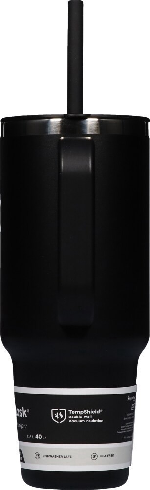 slide 2 of 6, Hydro Flask 40 Oz All Around Travel Tumbler - Black, 1 ct