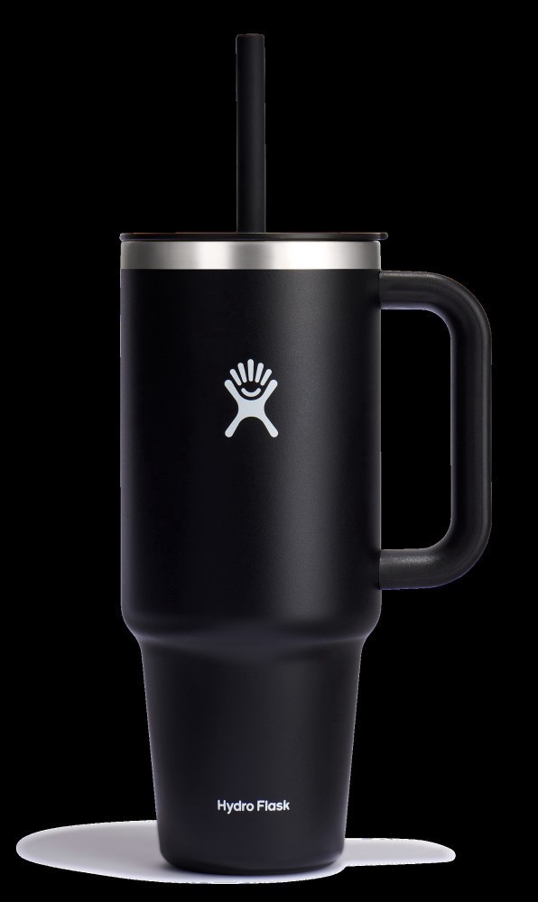 slide 1 of 6, Hydro Flask 40 Oz All Around Travel Tumbler - Black, 1 ct