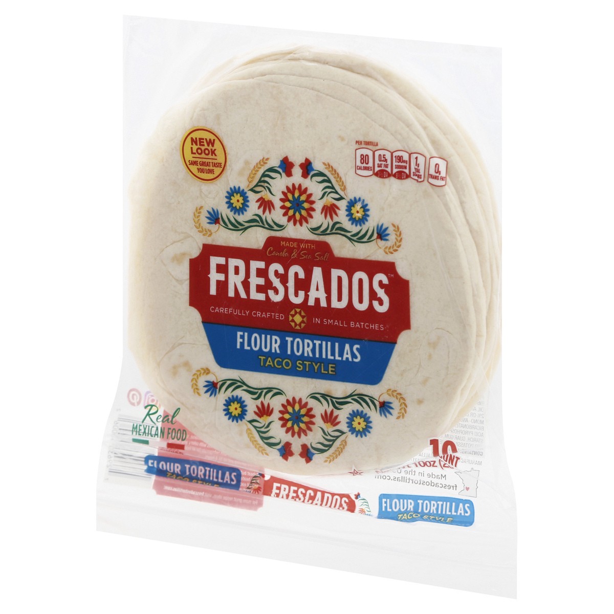 slide 9 of 9, Frescados Tortillas, 10 ct