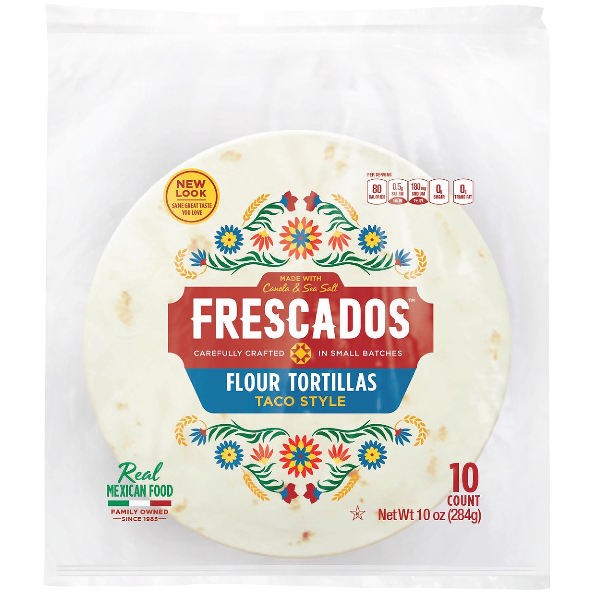 slide 1 of 9, Frescados Tortillas, 10 ct