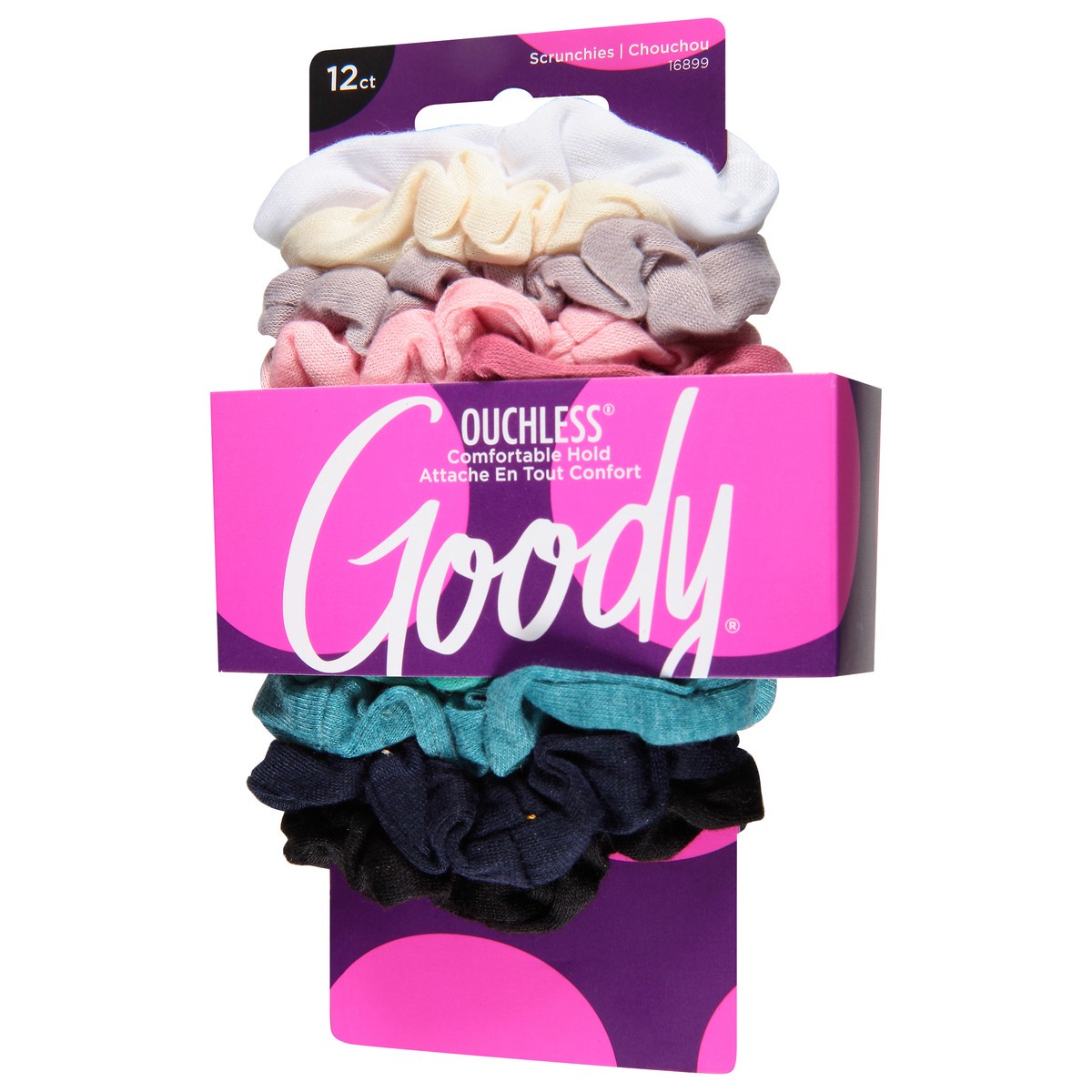 slide 5 of 12, Goody Ouchless Scrunchies 12 ea, 12 ct