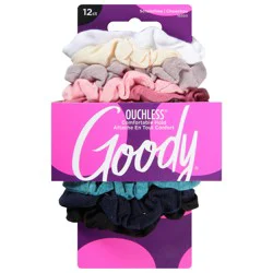 Goody Ouchless Scrunchies 12 ea