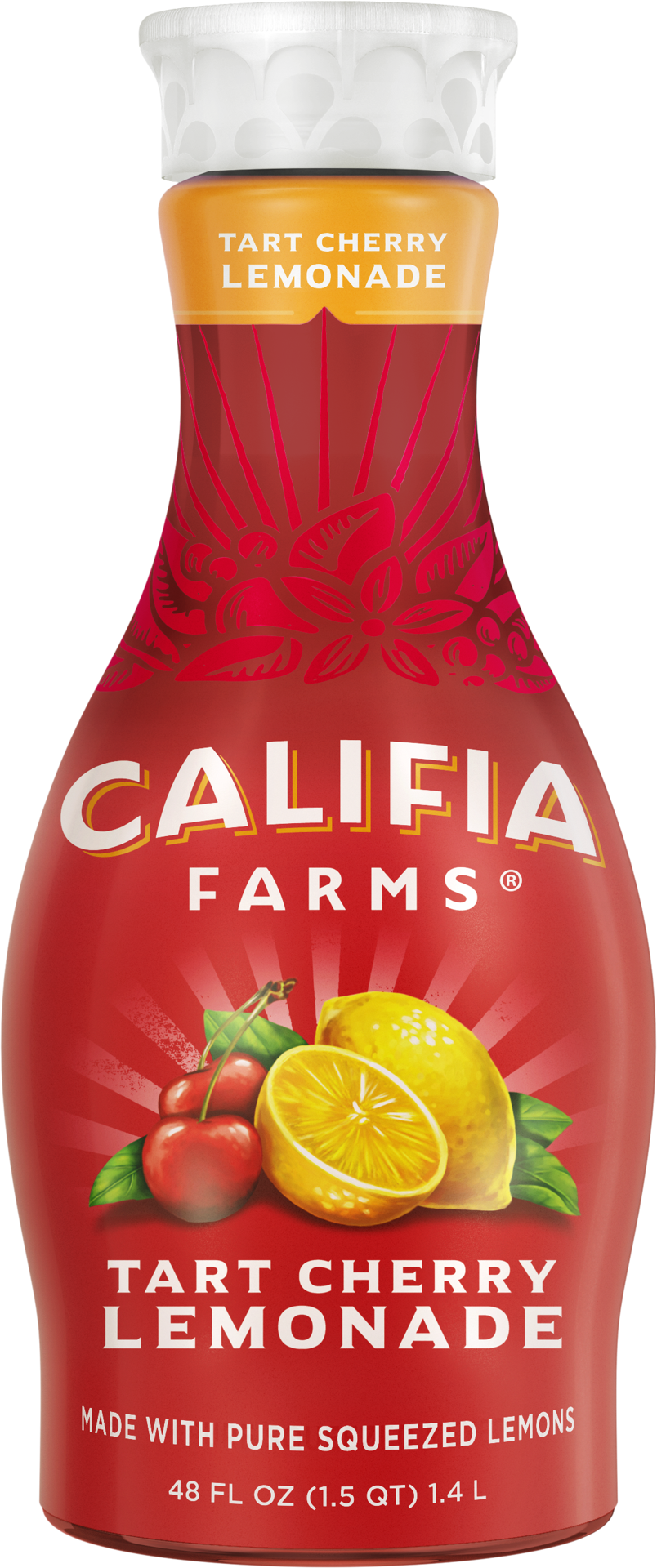slide 1 of 1, Califia Farms Tart Cherry Lemonade Juice Drink, 48 fl oz
