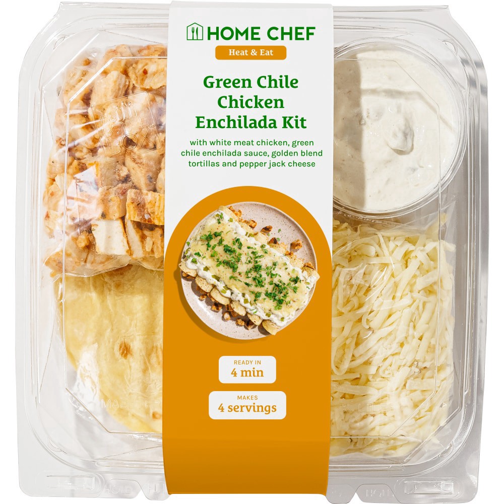 slide 1 of 1, Kroger® Green Chile Chicken Enchilada Meal Kit, 1 ct