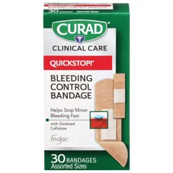 Curad Quick Stop Assorted Flex-Fabric Bandages