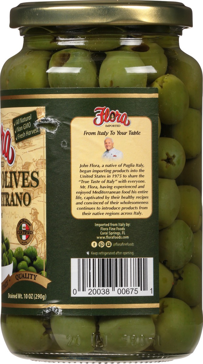 slide 10 of 12, Flora Pitted Imported Italian Olives 19 oz, 19 oz