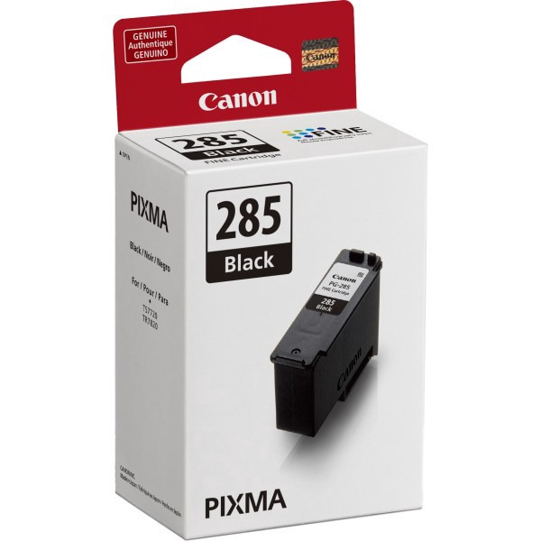 slide 2 of 3, Canon Pg-285 Black Ink Cartridge, (6197C001), 1 ct