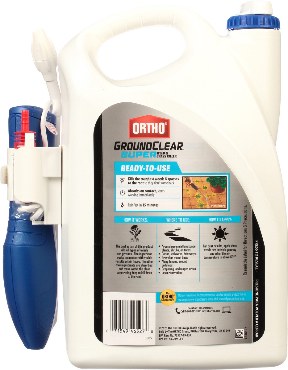 slide 7 of 13, Ortho GroundClear Super Weed & Grass Killer 1 gl, 1 gal