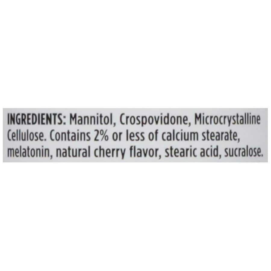 slide 3 of 5, Walgreens Dye-Free Melatonin 3 mg Cherry, 30 ct
