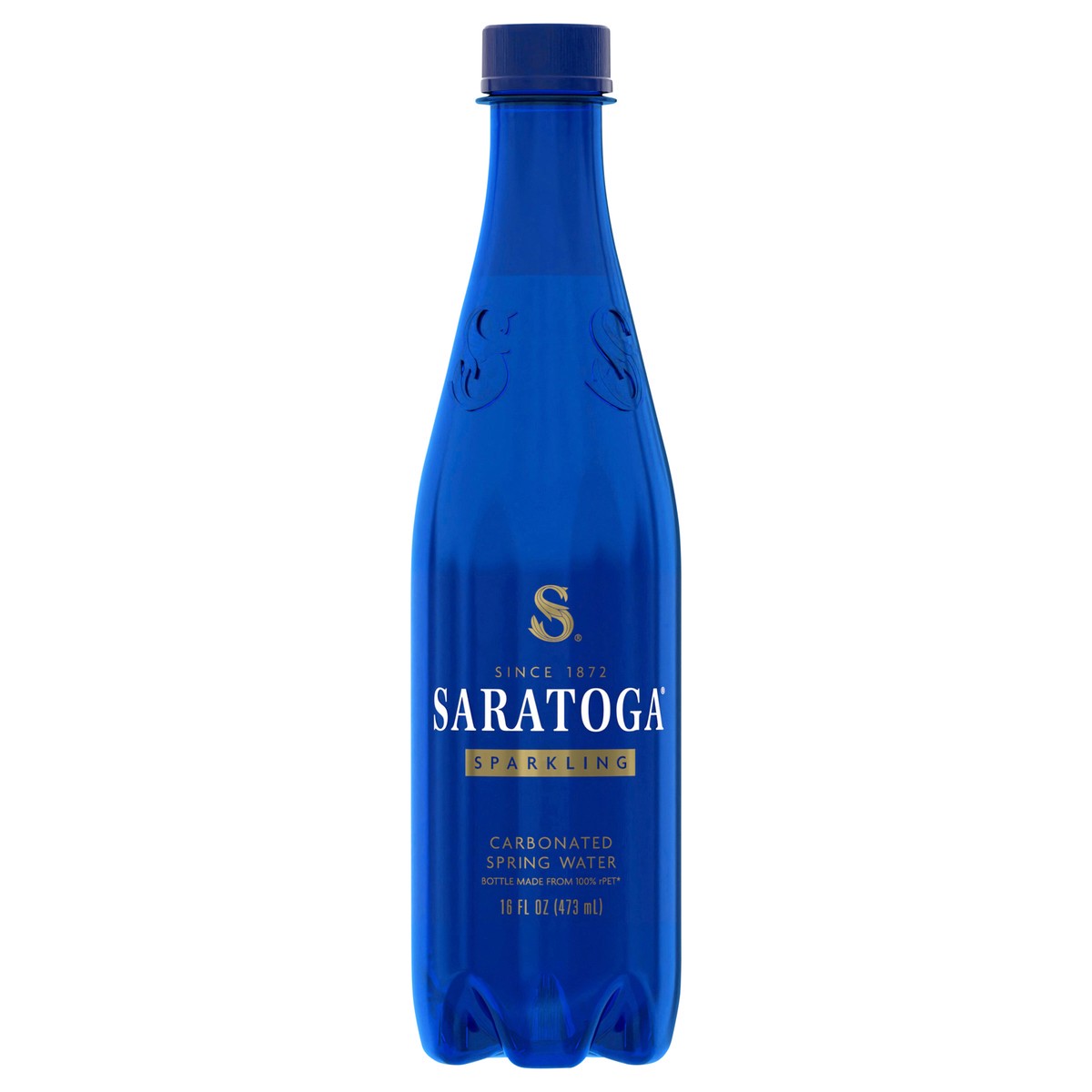 slide 1 of 11, Saratoga Sparkling Spring Water Bottle PET - 16 fl oz, 16 fl oz