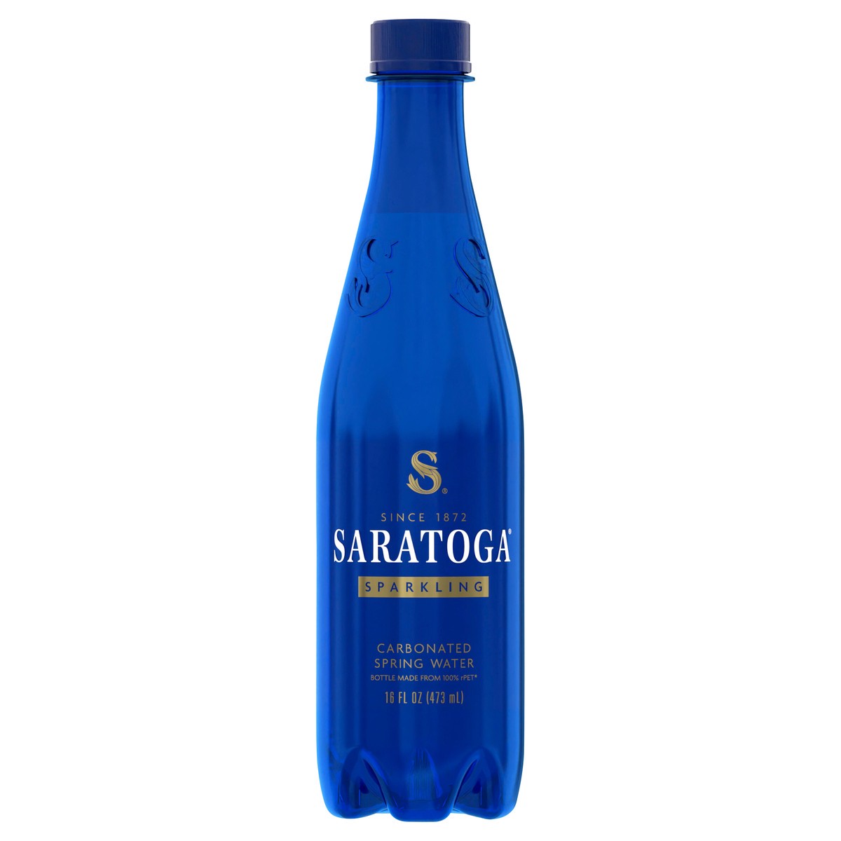 slide 1 of 11, Saratoga Sparkling Spring Water Bottle PET- 16 fl oz, 16 fl oz