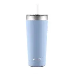 Ello Beacon Vacuum Insulated Stainless Tumbler Halogen Blue