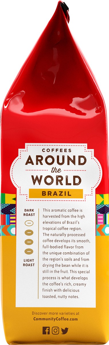 slide 7 of 8, Community Coffee Around The World Brazil - 12 oz, 12 oz