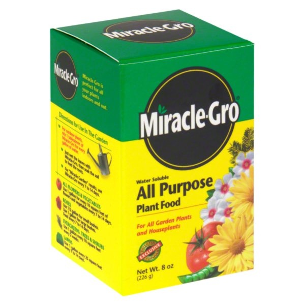 slide 1 of 1, Miracle Gro Plant Food, 8 oz