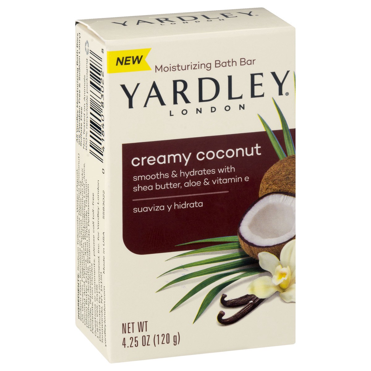 slide 2 of 9, Yardley Creamy Coconut Bath Bar 4.25 oz, 4.25 fl oz