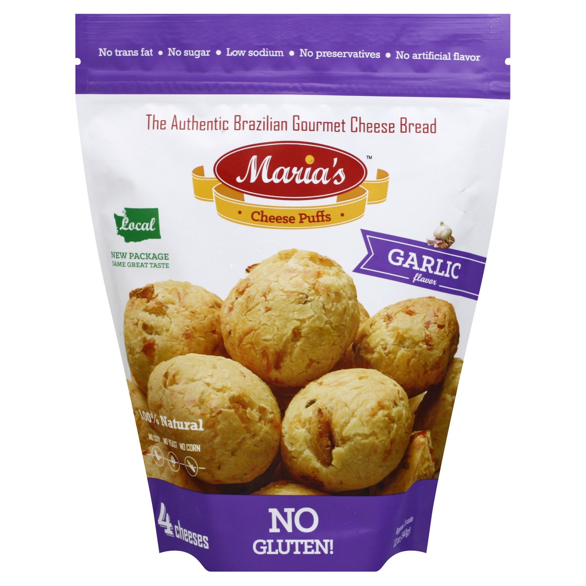 slide 7 of 13, Maria's Garlic Flavor Cheese Puffs 12 oz, 12 oz