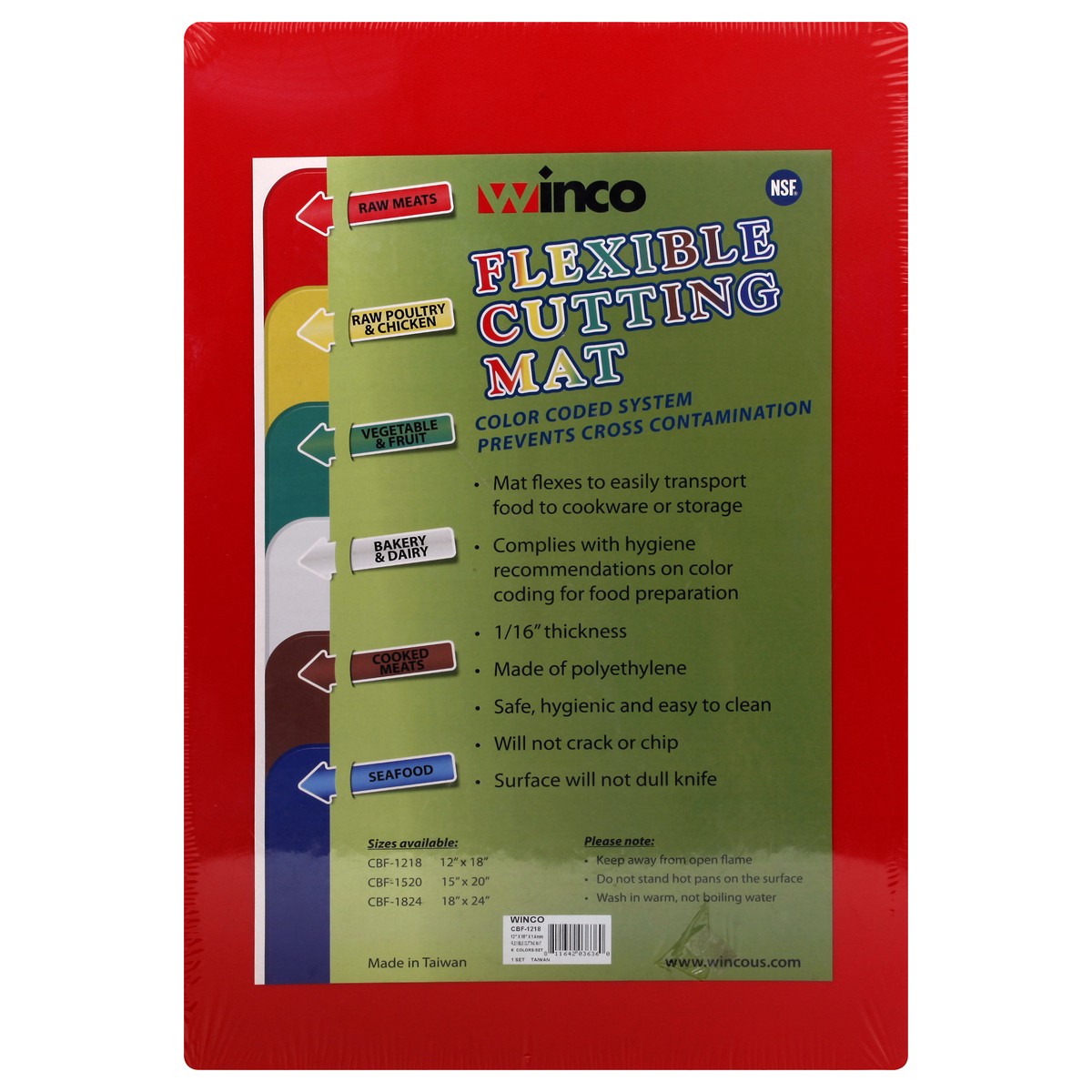 slide 4 of 10, WinCo Flexible Cutting Mat 1 ea, 1 ct