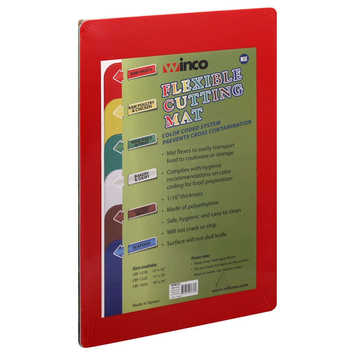 slide 2 of 10, WinCo Flexible Cutting Mat 1 ea, 1 ct