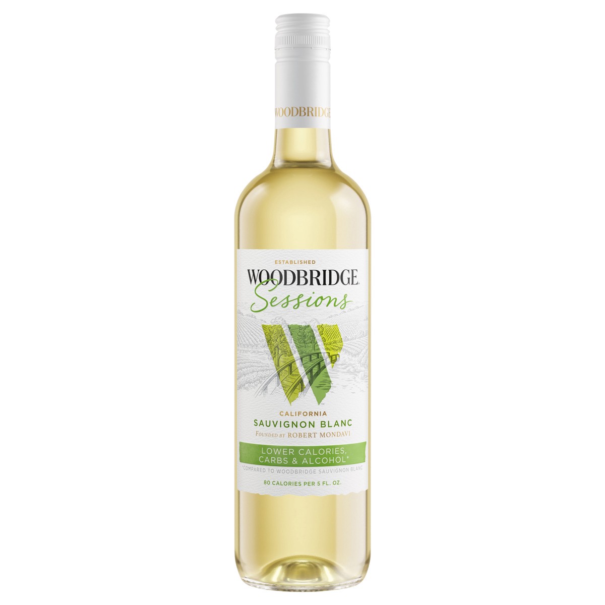 slide 1 of 5, Woodbridge by Robert Mondavi Sessions Sauvignon Blanc White Wine, 750 mL Bottle, 25.36 fl oz