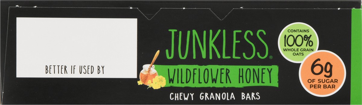 slide 4 of 12, Junkless Oats & Honey Chewy Granola Bars, 6 ct