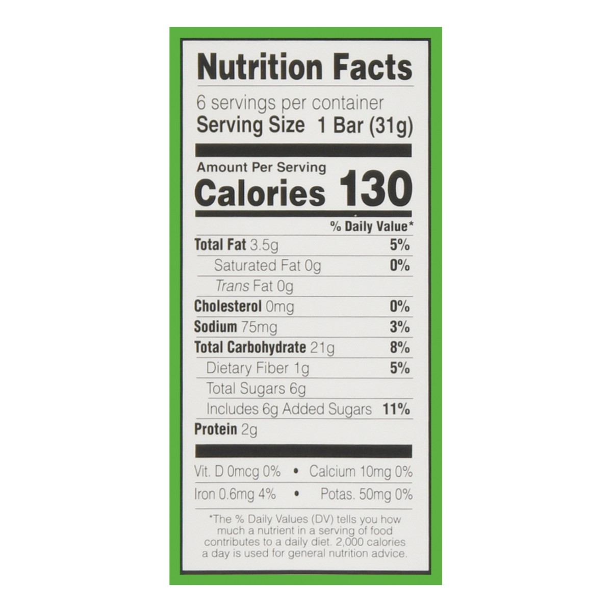 slide 9 of 12, Junkless Oats & Honey Chewy Granola Bars, 6 ct