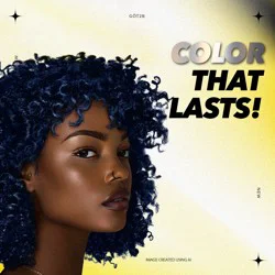 göt2b Schwarzkopf Got2b Metallics Permanent Hair Color, M67 Blue Mercury