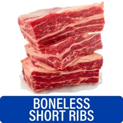 Choice Angus Boneless Beef Short Ribs, 1 lb
