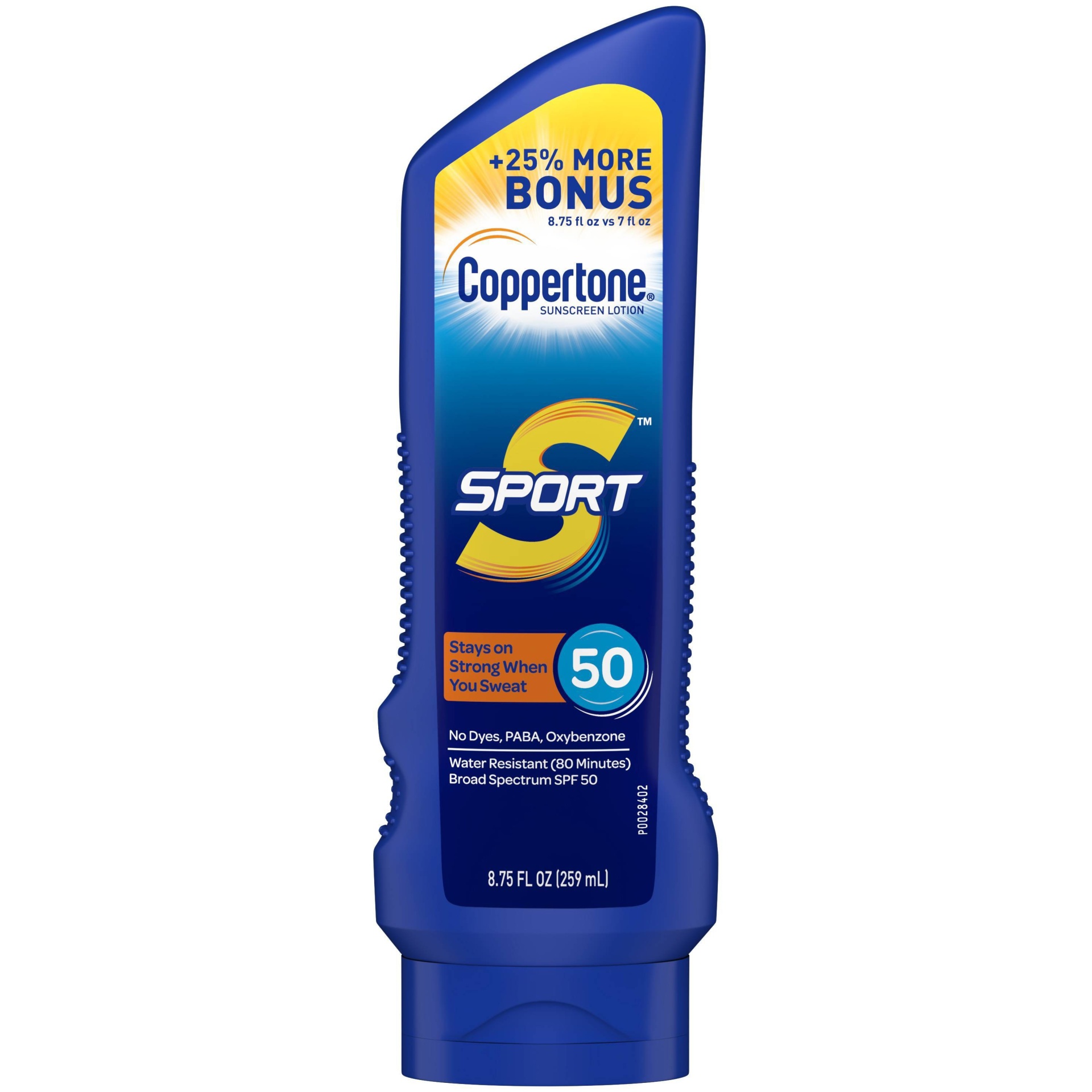 slide 1 of 1, Coppertone Sport Sunscreen Lotion - SPF, 8.75 oz