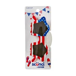 1pk Star Glasses Clawclip
