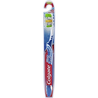 slide 1 of 1, Colgate Medium Toothbrush, 2 ct