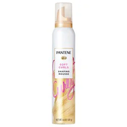 Pantene Curl Defining Mousse, Pro-Vitamin B5 and Antioxidant Formula, Moisture Lock, 6.6 oz