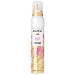 Pantene Curl Defining Mousse, Pro-Vitamin B5 and Antioxidant Formula, Moisture Lock, 6.6 oz