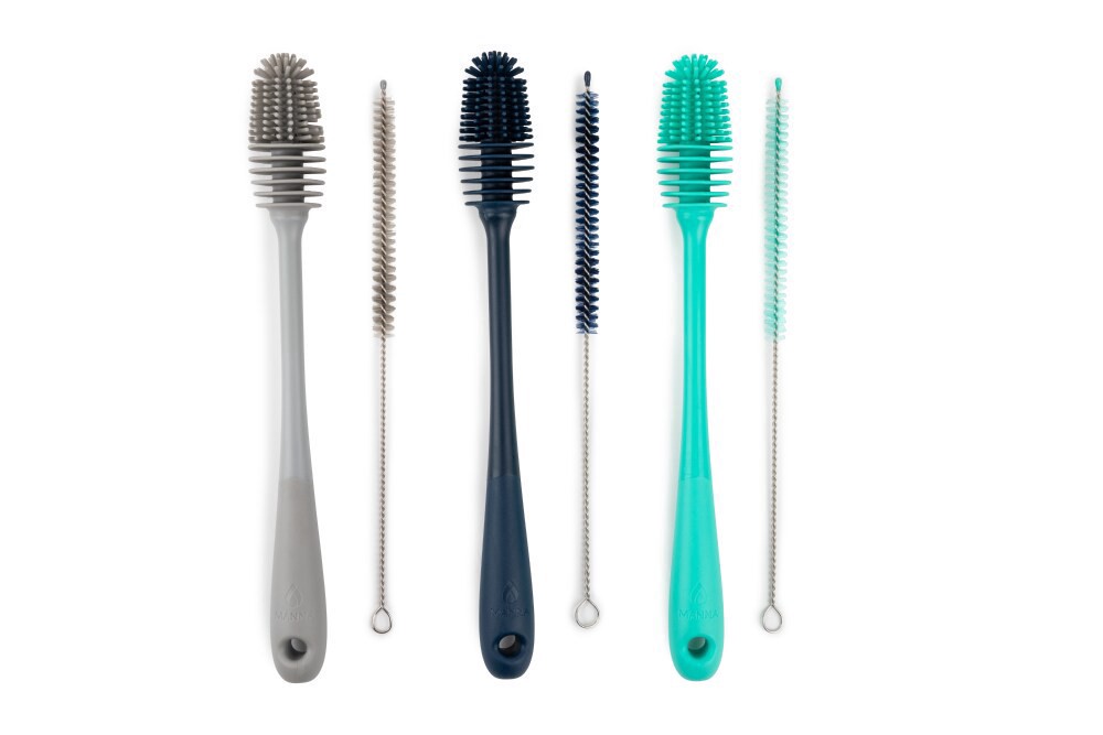 slide 2 of 3, Core Home Bottle Brush With Straw Brush Cleaner Assorted, 1 ct