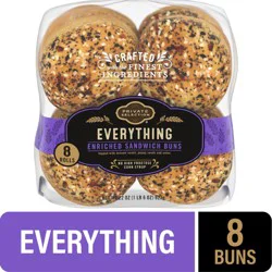 Private Selection Everything Sandwich Rolls