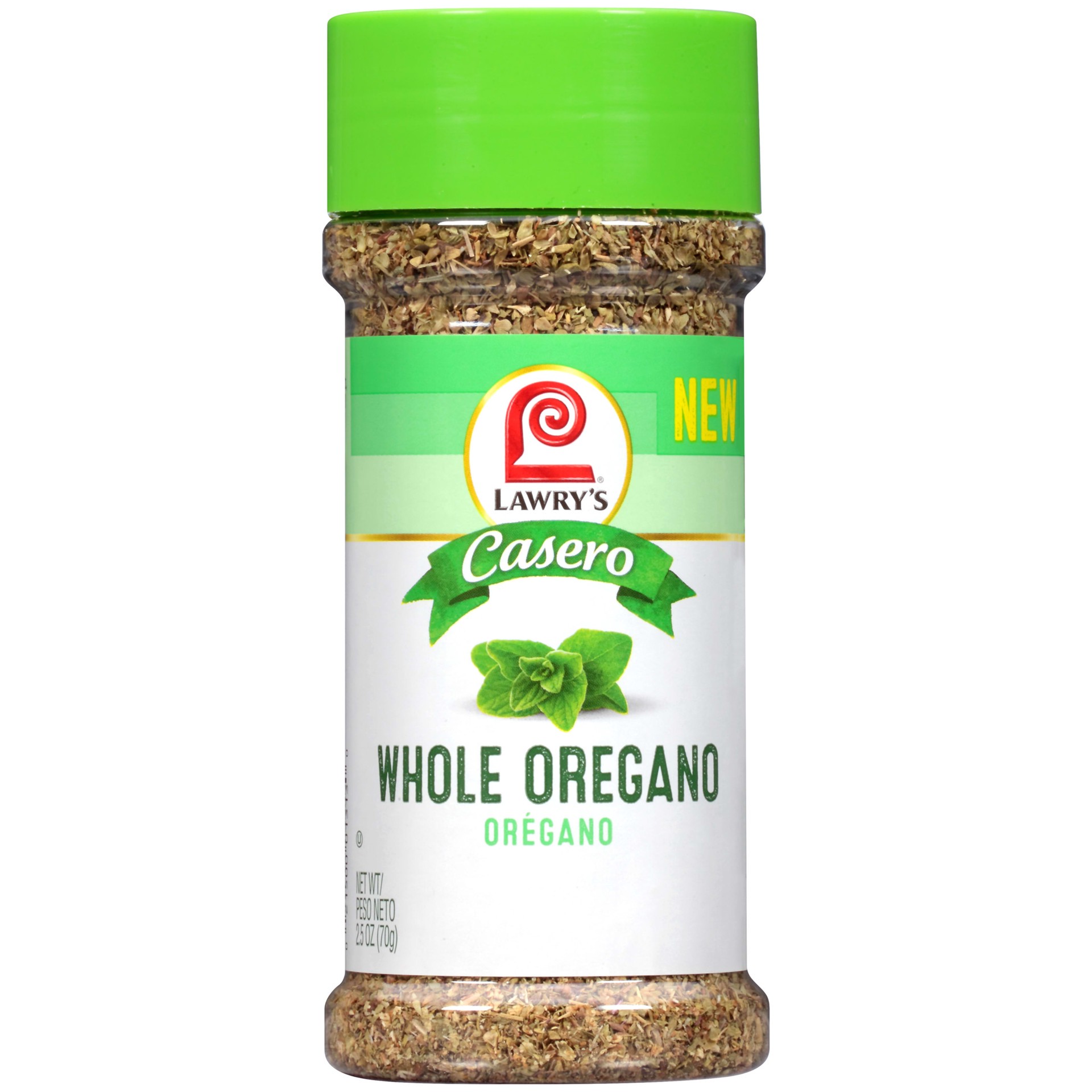 slide 1 of 5, Lawry's Casero Whole Oregano, 2.5 oz