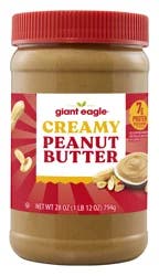 Giant Eagle Creamy Peanut Butter