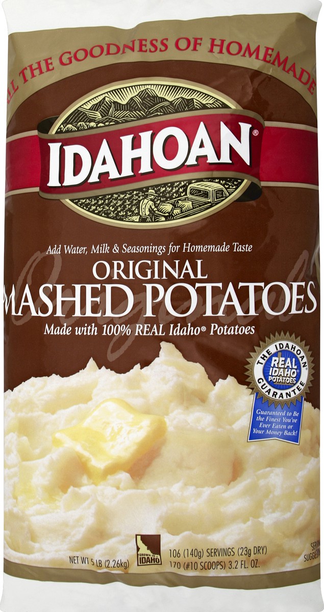 slide 5 of 5, Idahoan Mashed Potatoes 5 lb, 5 lb