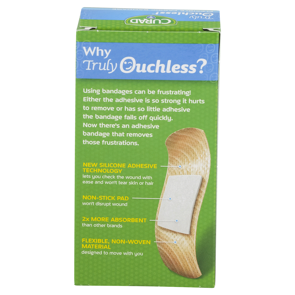 slide 3 of 5, Curad Truly Outchless! Bandages, 20 ct